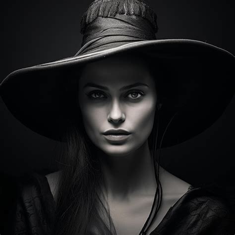 Premium Ai Image Women In Black And White Image