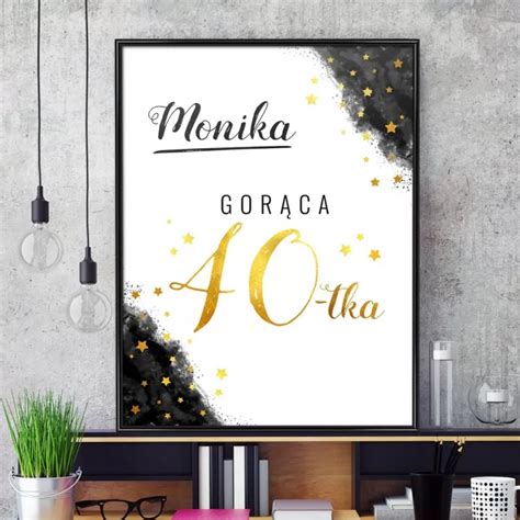 Plakat W Ramce X Cm Na Urodziny Dla Niej Gor Ca Tka