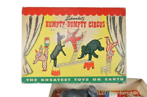 A Schoenhut Co Ca 1950s Wooden Schoenhuts Humpty Dumpty Circus