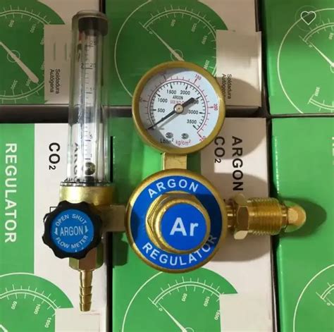 Argon CO2 Regulator With Flowmeter For TIG Welder MIG Welding CO2