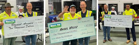 Waste Pro Crew Earns 25000 In Safety Awards Waste Advantage Magazine