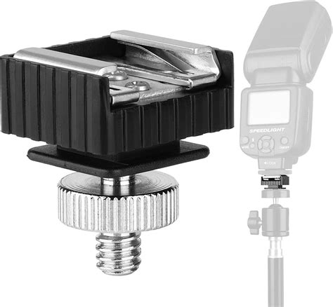 Amazon Camera Hot Shoe Mount To Tripod Screw Adapter Flash Shoe Mount For Dslr