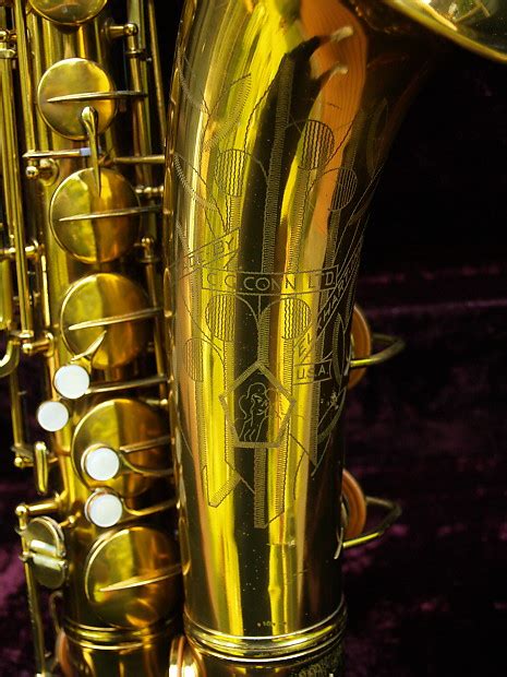 Conn M Tenor Saxophone Naked Lady Artist Model Reverb