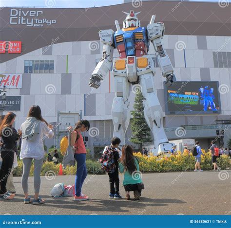 ODAIBA TOKYO JAPAN Sep 2018 The Real Size Model Of Gundam Robot In