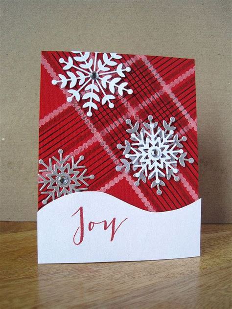 396 Snowflake Joy Christmas Cards Handmade Diy Christmas Cards