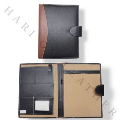 Leatherette File Folders Black Size A At Rs Piece In Mumbai