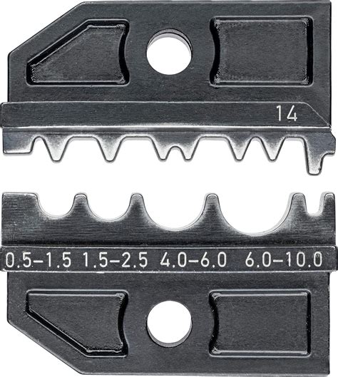 Knipex Matrice De Sertissage Pour Cosses Tubulaires Cosses De C Ble