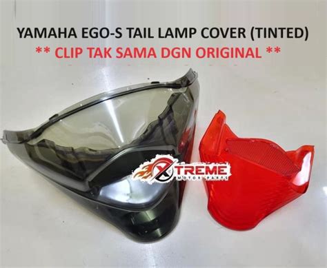 Yamaha Egos Ego S Ego S Tail Light Lamp Cover Lampu Belakang Tinted