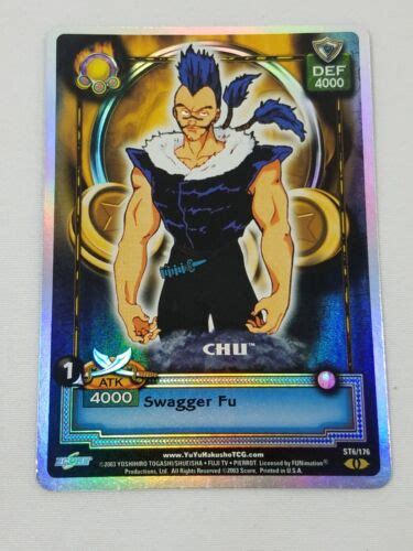 Yu Yu Hakusho Chu Tcg Ccg St St Edition Ghost Files Card Foil