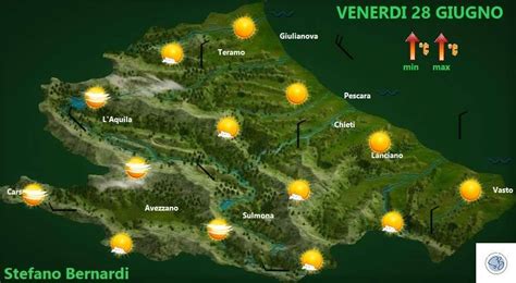 Il Meteo Di Stefano Bernardi Alta Pressione Nord Africana In Rinforzo