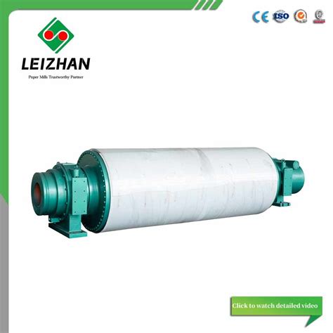 Big Diameter Grooved Press Roll For Kraft Paper Making Machine China