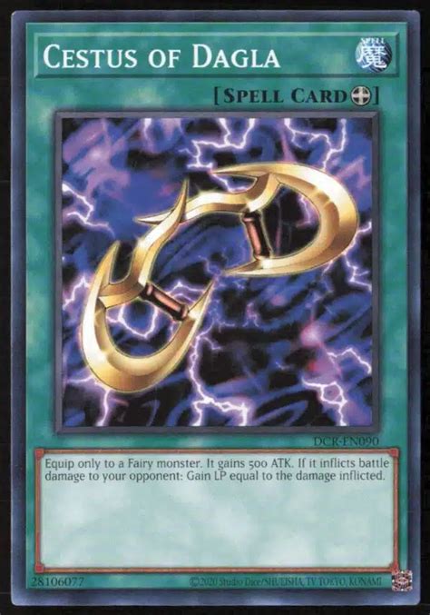 2020 Yu Gi Oh Dark Crisis 25th Anniversary Edition Cestus Of Gagla Dcr En090