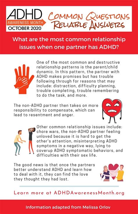 What Are The Most Common Relationship Issues When One Partner Has Adhd