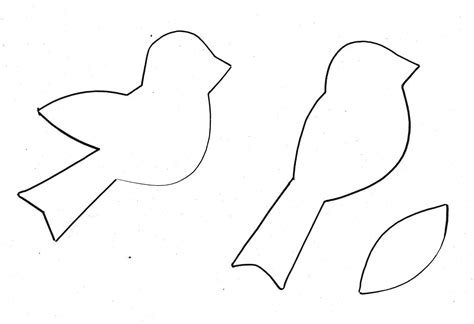 Трафарет снегиря для вырезания (49 фото)