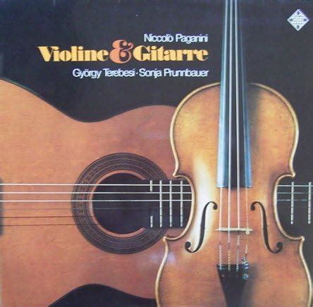 Paganini Werke F R Violine Und Gitarre Vinyl Lp Schallplatte