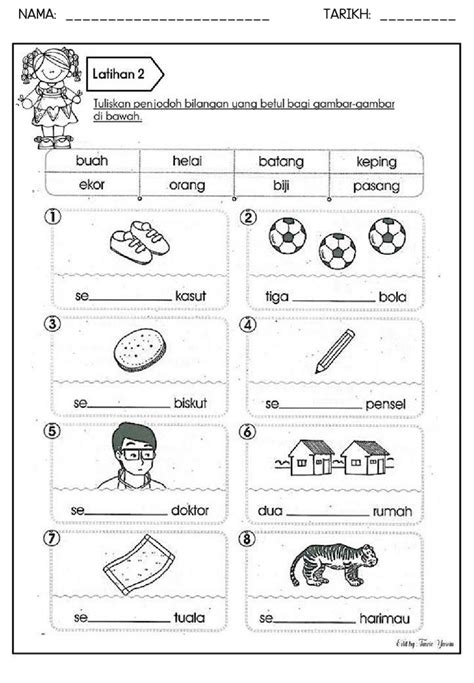 Latihan Bahasa Melayu Tadika 6 Tahun Pdf