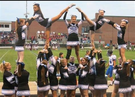 Arabesque Pyramid Cool Cheer Stunts Cheer Stunts Cheer Poses