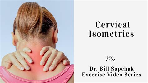 Cervical Isometrics Youtube