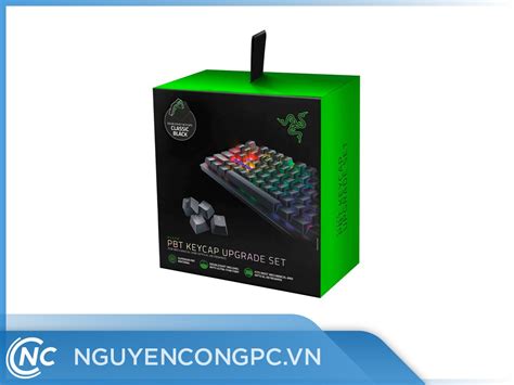 Razer Pbt Keycap Upgrade Set Classic Black