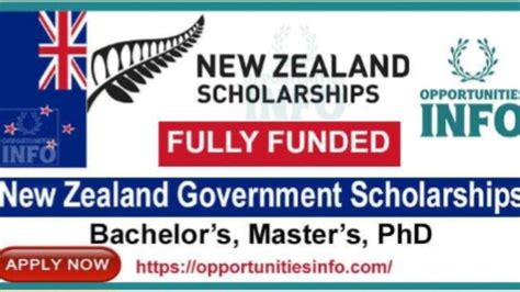 New Zealand Government Scholarships 2024 Fully Funded Artofit