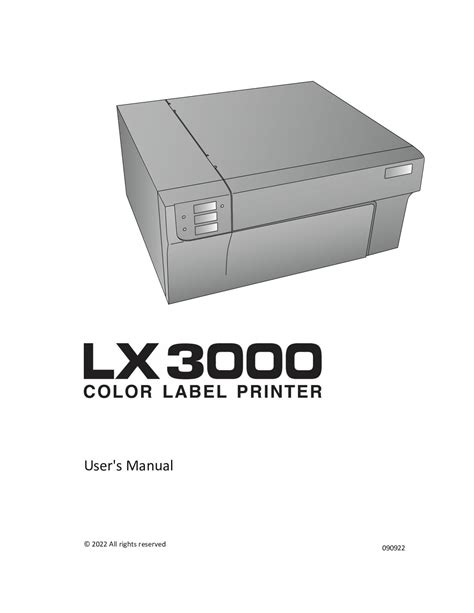 Calaméo LX3000 Color Label Printer by Primera