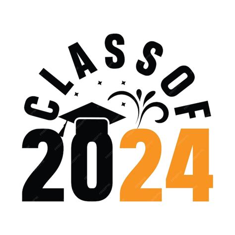 Premium Vector Class Of 2024 Graduate Svg Designgraduation Svg