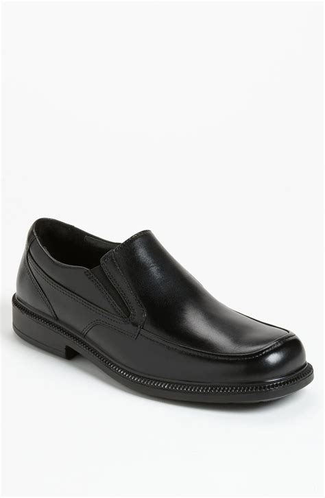 Buy Hush Puppies Leverage Waterproof Slip On Black Leather At 53 Off Editorialist