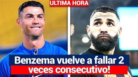 Fan Ticos Locos Con Cristiano Benzema Falla Otro Penal Consecutivo El