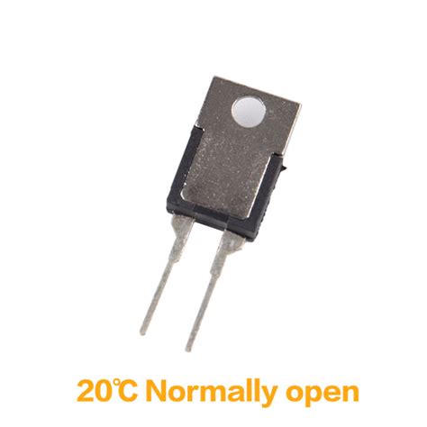 20 80 Normally Closed Open Thermal Switch Temperature Sensor