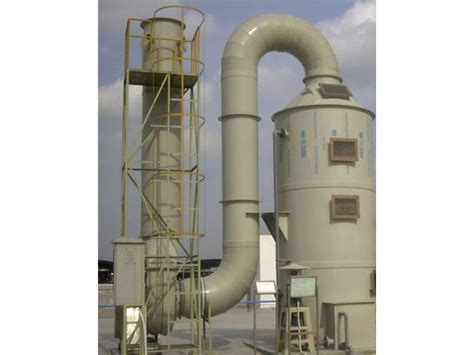 Waste Acid Fume Scrubber Equipment For Galvanizing Line GONGDA