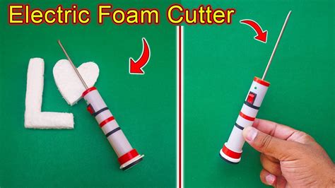 How To Make Electric Foam Cutter At Home Foam Cutter With Nichrome