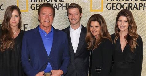 Maria Shriver Et Arnold Schwarzenegger Avec Leurs Enfants Katherine