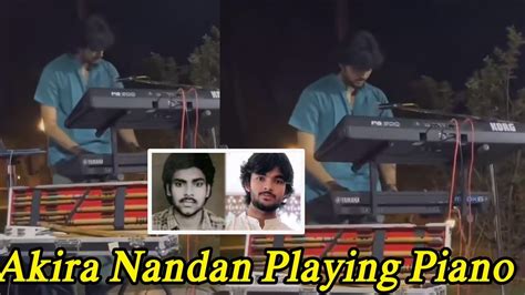 Akira Nandan Playing Piano Full Video Nanna Nuv Naa Pranam Song Akira