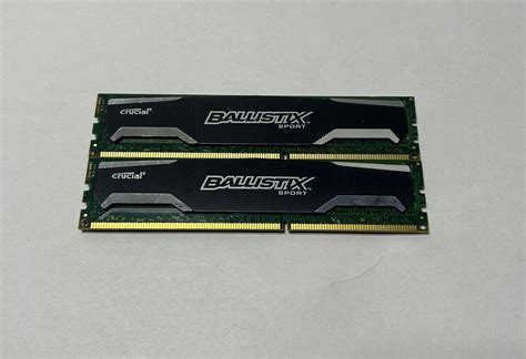 Used Crucial Ballistix Sport Gb X Gb Ddr Ram Mhz