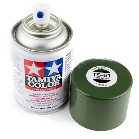 Tamiya Nato Green Paint Spray Ts 61 Bandai Gundam Models Kits Premium