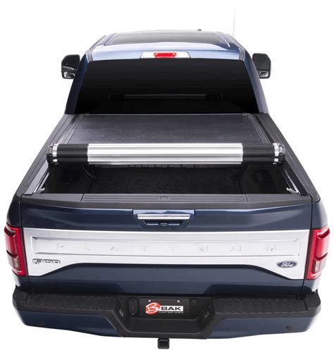 BAK Revolver X2 Hard Tonneau Cover Roll Up Aluminum And Vinyl BAK