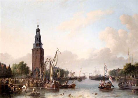 Soldiers Of The Dutch East India Company Embarking At The Montelbaans