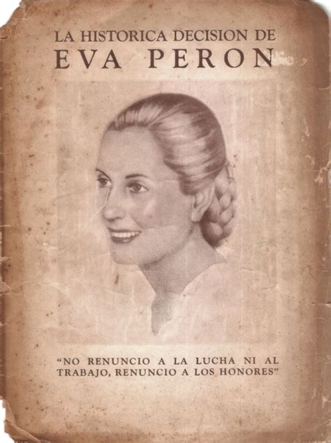 Kranear 72 Años Del Renunciamiento De Eva Perón