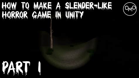 How To Make A Slender Like Horror Game In Unity Part 1 YouTube