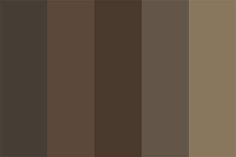 Brown Types Color Palette