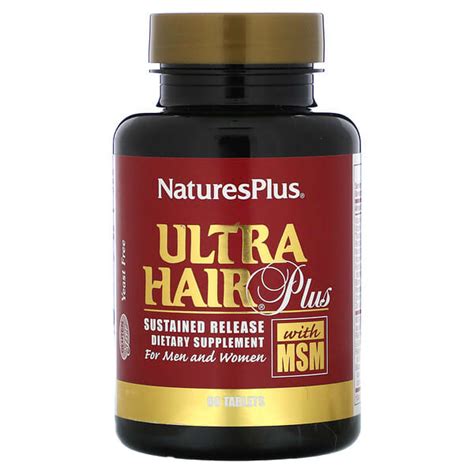 Naturesplus Ultra Hair Plus With Msm For Men And Women Tablets