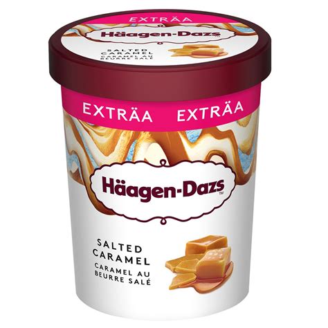 Haagen Dazs Pot Cr Me Glac E Caramel Au Beurre Sal G Pas Cher