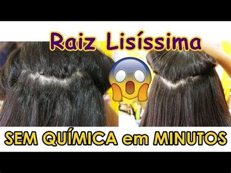 Como Deixar A Raiz Do Cabelo Lisa Sem Qu Mica Cabelo Alisado N O