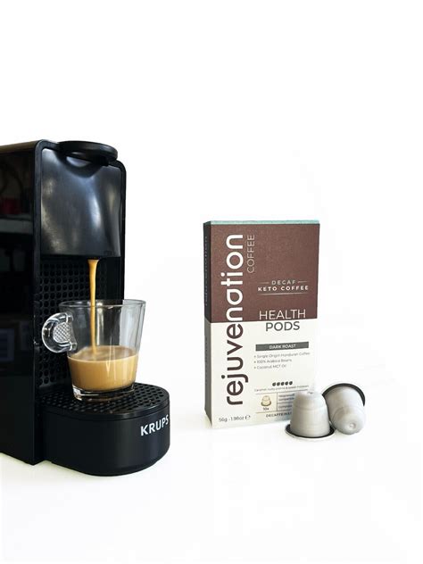 Rejuvenation Water Keto Coffee Decaf Nespresso Compatible Coffee Pods