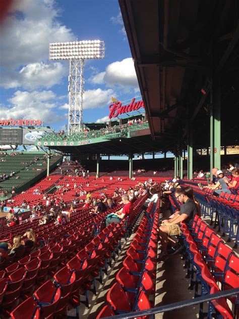 Fenway Park Seating Chart Concert