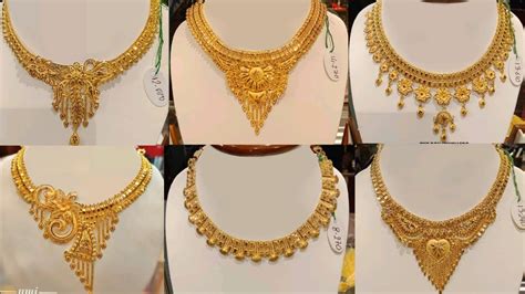 Gold Set Design K Gold Bridal Necklace Gold Necklace Sets