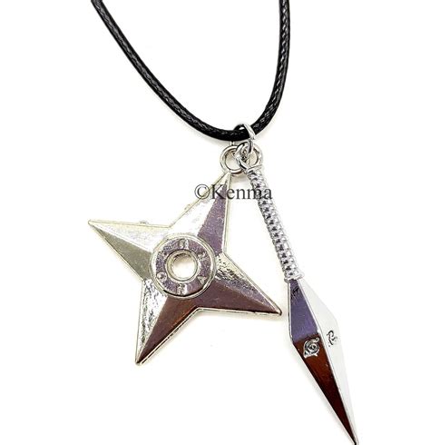 Buy Kenma Naruto Kakashi Sasuke Zabuza Ninja Weapons Pendant Necklace