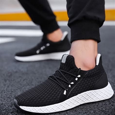 2019 SFIT Ligero Para Hombres Zapatillas De Correr Zapatillas De Malla