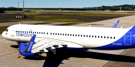 [A32NX] FlyByWire | Airbus A320neo Belavia Jet EW-456PA - 8k - ONLY FOR ...