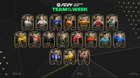 FC 24 Team Of The Week 19 TOTW 19 FIFPlay